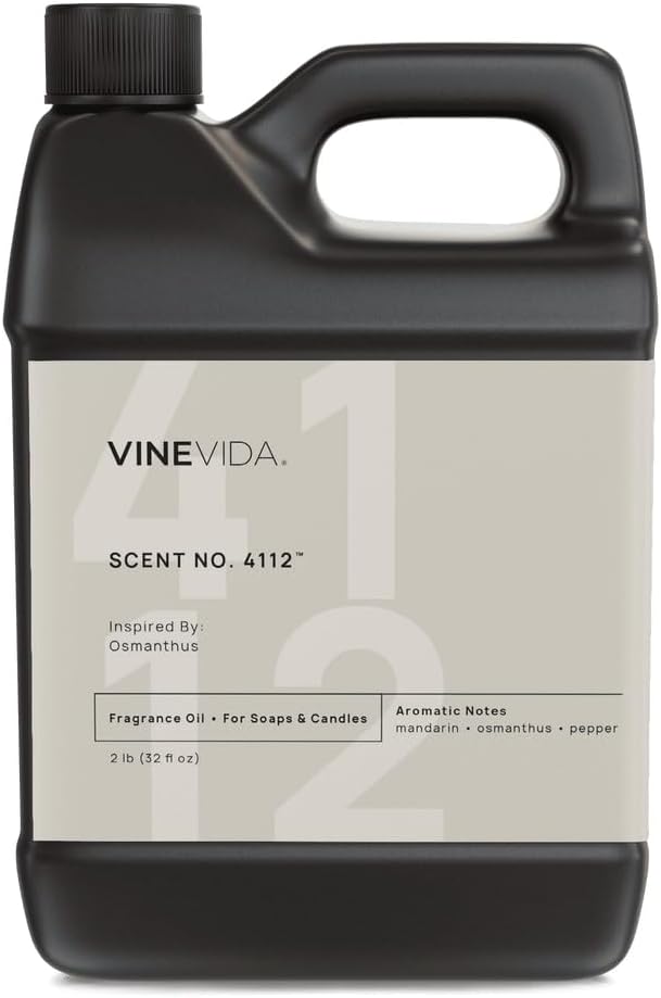 VINEVIDA [32oz] Osmanthus Fragrance Oil for Candle Making - Natural Candle Oil Scents - Soap Making Essential Oil - Made in USA