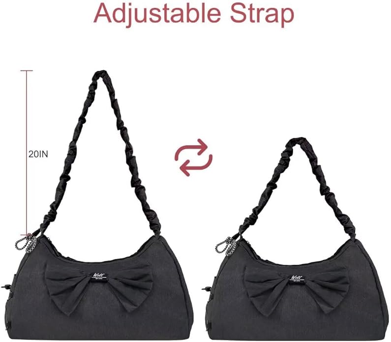WOLT Gym Bag For Women, Yoga Mat Bag with Shoes Compartment, Wet Pocket and Water Bottle Pocket