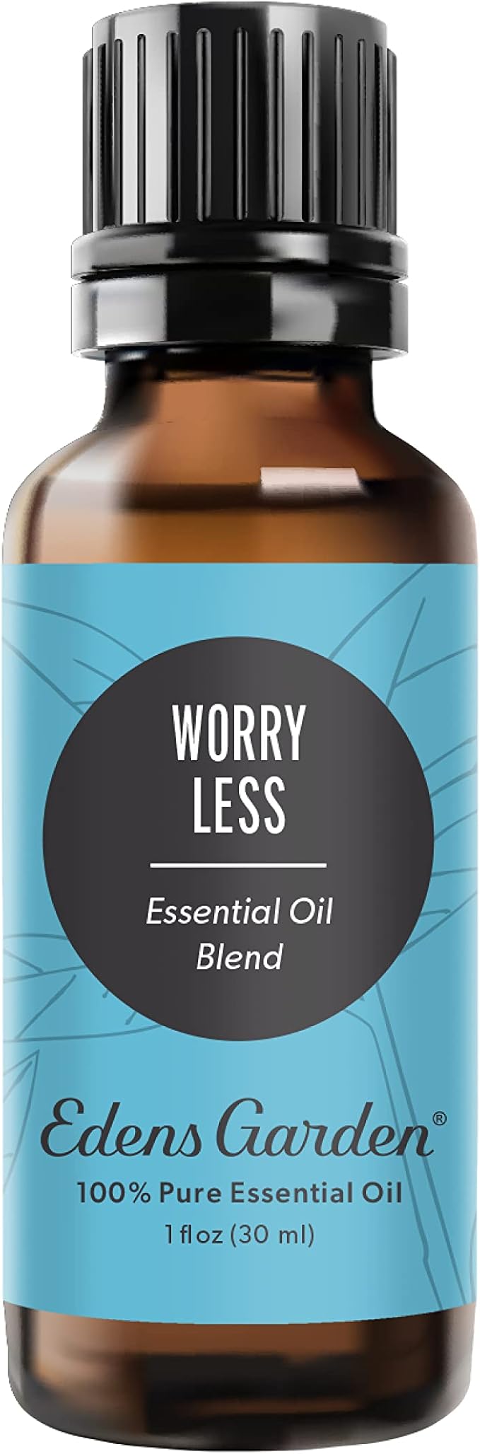 Edens Garden Worry Less Essential Oil Blend- 100% Pure Premium Grade, Undiluted, Natural, Therapeutic, Aromatherapy, The Best for Skin, Candle, Humidifiers 30 ml (1 fl oz)