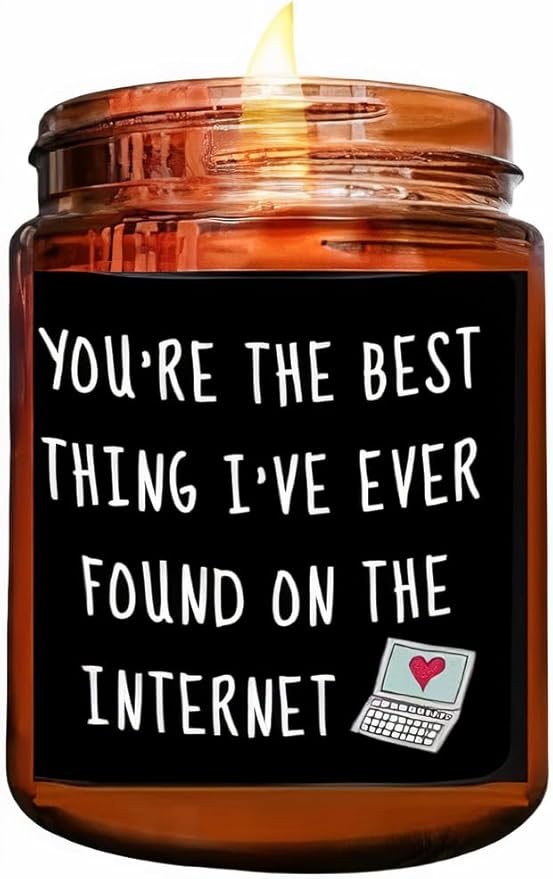 Romantic For Him, Funny Birthday Gifts For Men And Women For Husband Or Boyfriend, Dad Gifts - Candle and Non-Candle Options Available