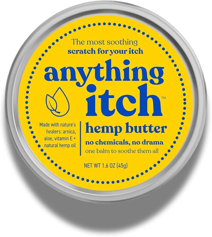 All-Natural Itch Relief Cream, Herbal Balm, Soothes Itching & Discomfort - Moisturizes for Itching, Rashes, Dryness, and Chafing