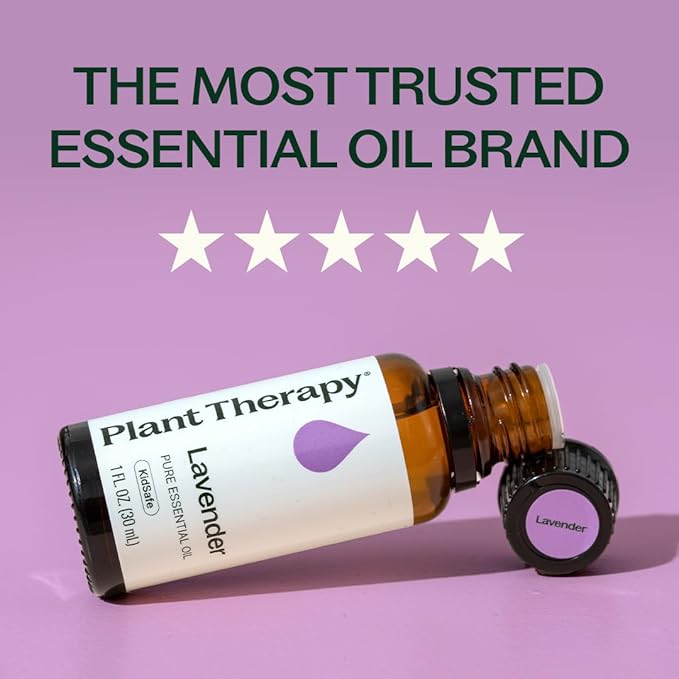 Plant Therapy Lavender Essential Oil 100% Pure, Undiluted, Natural Aromatherapy, Therapeutic Grade 30 mL (1 oz)