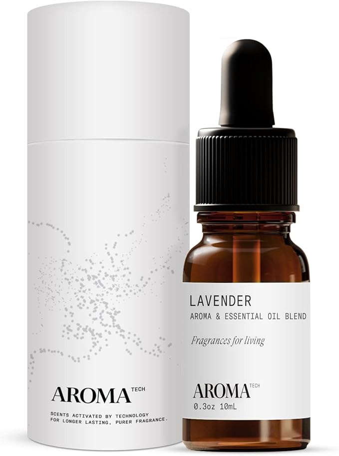 Aromatech Lavender Aroma Essential Oil Blend: Hotel Inspired Aromatherapy with for Ultrasonic Diffusers & Nebulizers - 0.3 fl oz, 10 mL