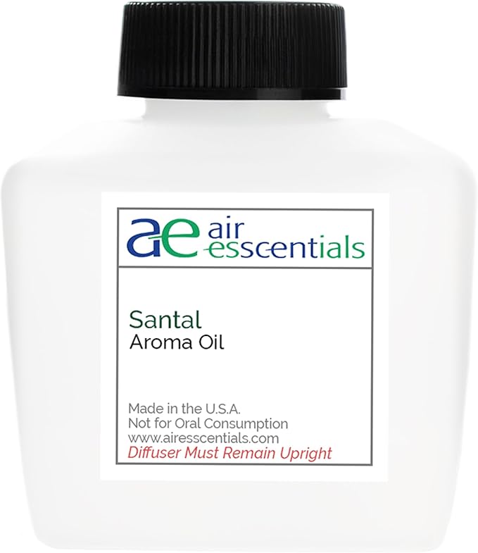 Santal Aroma Oil, Essential Oils Blend for Diffusers & Scent Machines, Sensual Sandalwood & Cardamom, Aromatherapy, Cold Air Diffuser Compatible, 100 mL