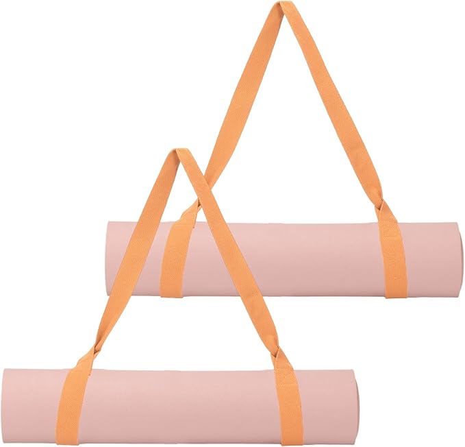 YELARXI Yoga Mat Straps for Carrying, Adjustable Exercise Mat Sling Holder Multi Purpose Mats Carrier