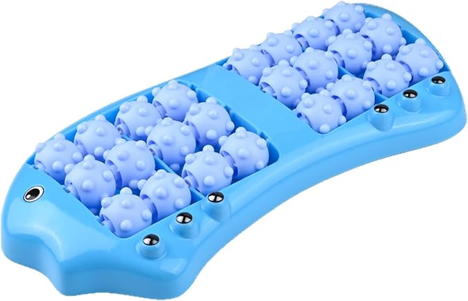 Dual Foot Massager Roller (Blue)