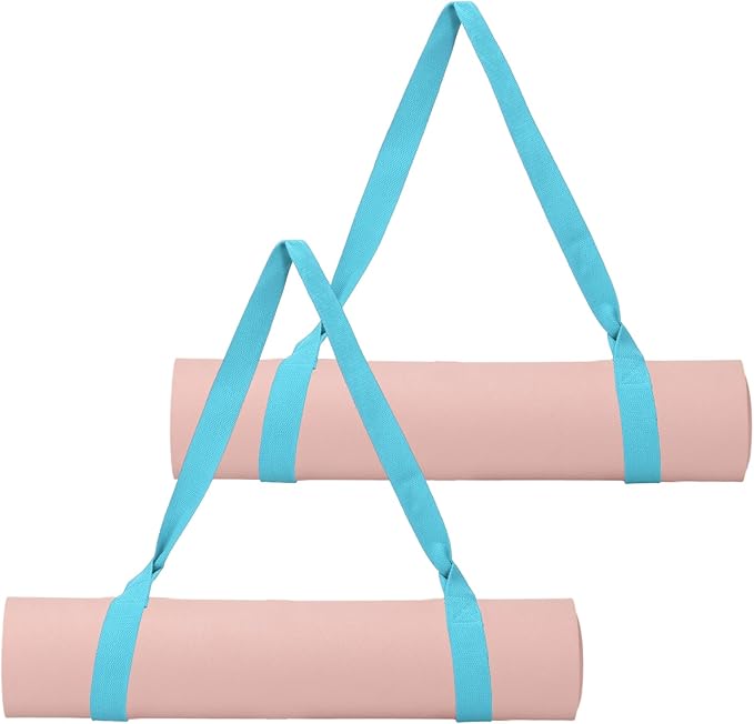 YELARXI Yoga Mat Straps for Carrying, Adjustable Exercise Mat Sling Holder Multi Purpose Mats Carrier