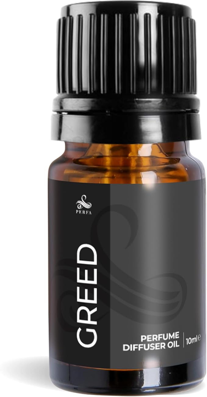 Greed Perfume Diffuser | Perfume Diffuser Oil Refill | 10ml Oil Diffuser Essential Oils | Versatile and Mess-Free | Essential Oil Perfume Refill by Perfa