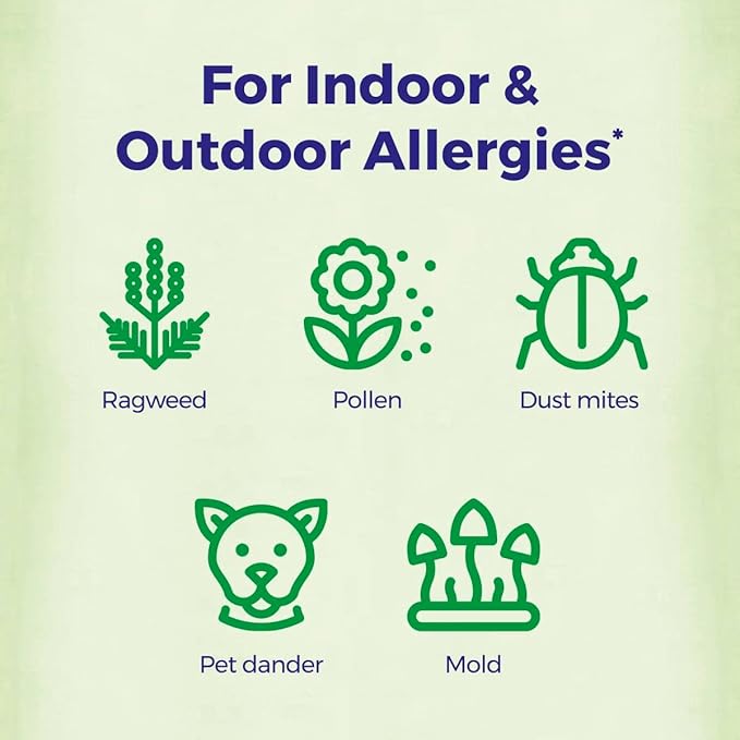 Boiron AllergyCalm Kids Homeopathic Medicine for Allergy Relief 3 Tubes Box