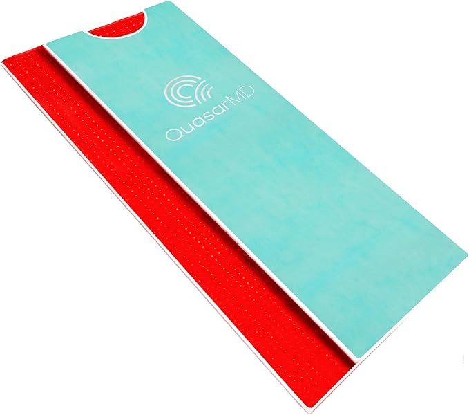 2026 Upgraded Mint Blue Infrared Red Light Therapy Mat – 2052 pcs SMD 5050 LED Chips (660nm & 850nm), Pain Relief, Recovery Boost, Whole Body Care, Sleep & Energy Support