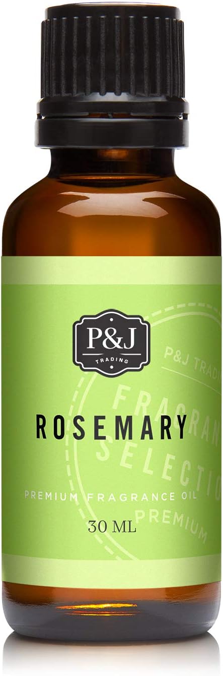 P&J Trading - Rosemary Scented Oil 30ml - Fragrance Oil for Candle Making, Soap Making, Diffuser Oil