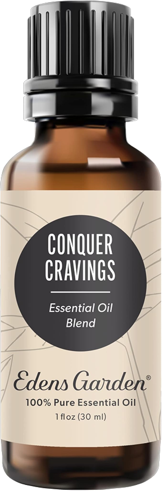 Edens Garden Conquer Cravings Essential Oil Blend- 100% Pure Premium Grade, Undiluted, Natural, Therapeutic, Aromatherapy, The Best for Skin, Humidifiers, Kid Safe 30 ml (1 fl oz)