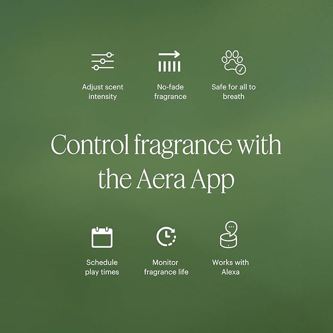 Aera Home Hygiene Tea Tree and Juniper - Essential Oil for Home - Calming Fragrance - Notes of Tea Tree, Juniper and Sage Essential Oils - Scent Refill - Capsule Size Works with Mini Diffuser