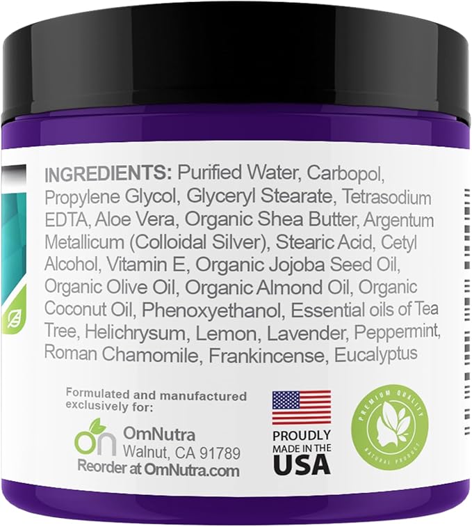 Hiverz Hives Relief Cream - 4OZ Anti Itch Cream Extra Strength Colloidal Silver Hives Treatment Cream for Itchy Skin Relief Antihistamine Hydrocortisone Free Itch Relief for Humans Urticaria