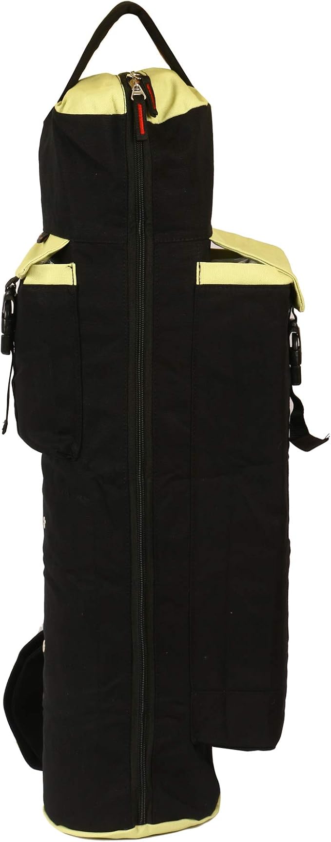 KNK Yoga Mat Bag Cotton Canvas Cover – Extra Large Yoga Tote with Adjustable Strap, Multi-Functional Pockets for Water Bottle, Towel, Blocks & Wallet – Durable Thick Canvas Mat Holder