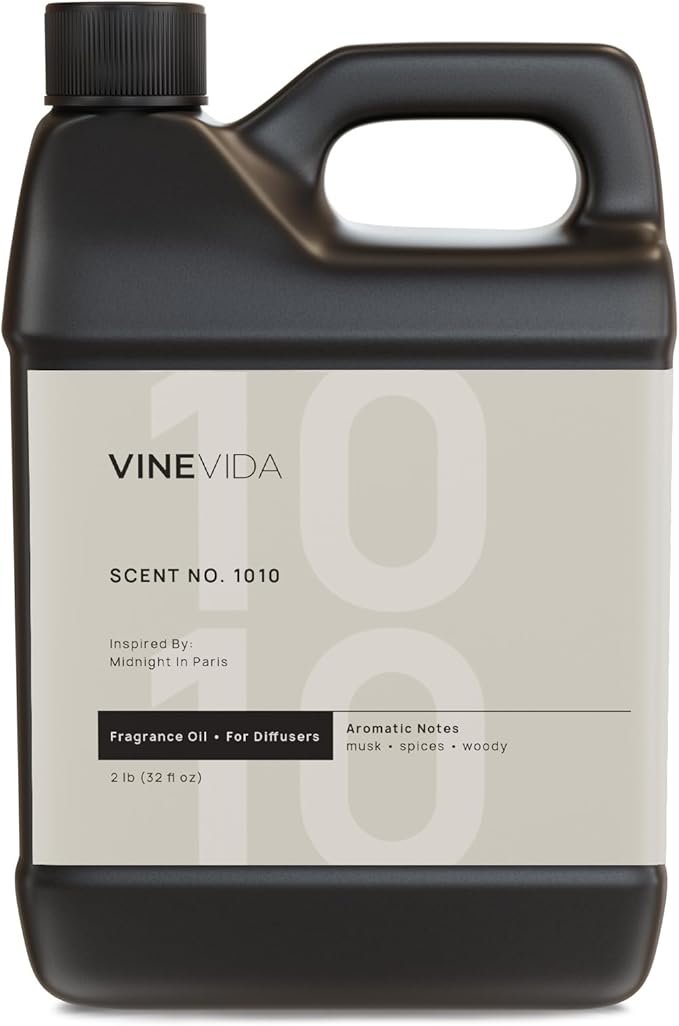 VINEVIDA (32oz) Hotel Fragrance Collection Diffuser Oil - Scents for Home - Cold Air Essential Oil - No.1010 Inspired by Hotel Costes