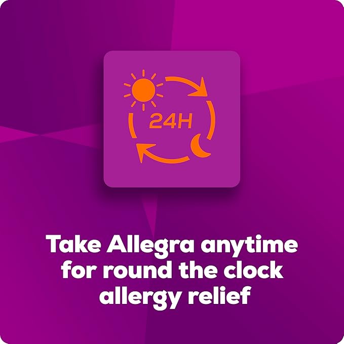 Allegra Adult 24-Hour Allergy Relief Gelcaps, Non-Drowsy Indoor and Outdoor Allergy Medicine, 180 mg Fexofenadine HCI Antihistamine Pill, 60 Count Plus 1 Count Travel Pack