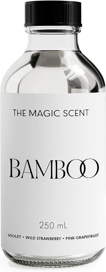 The Magic Scent Bamboo Diffuser Oil - Hotel & Home Luxury Scents Inspired by The Four Seasons, Bora Bora - Diffuser Oil Scents for Home Designed for Use in All Diffusers - 8.5 fl oz, 250 mL