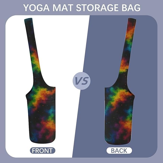 KKdskkds Lovely Pig And HeartYoga Mat Bag Large Opening Long Tote Yoga Mat with Pocket Fit Most Size Mats