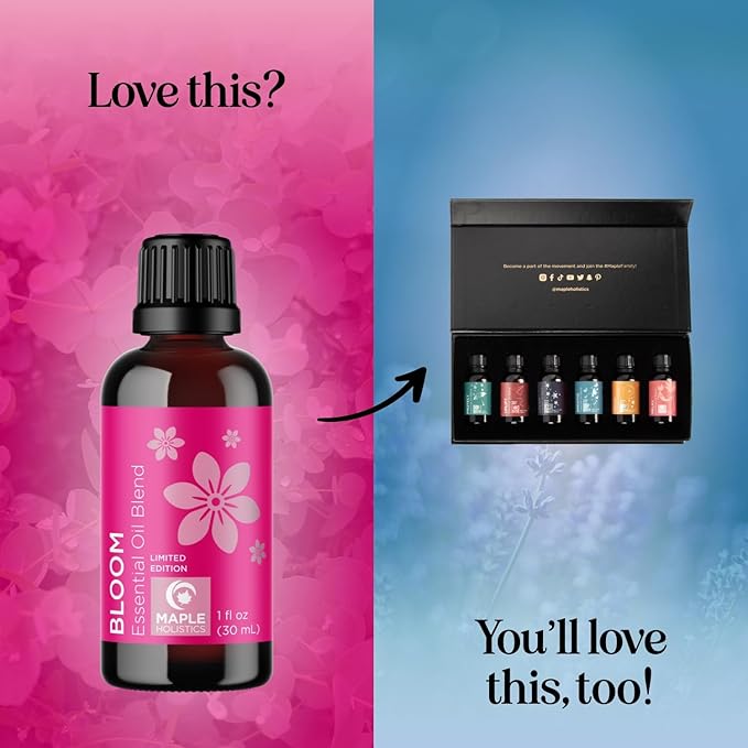 Floral Essential Oil Blend for Diffuser - Flower Essential Oil for Diffusers Baths Candles Soaps & DIYs with Pure Undiluted Jasmine Chamomile Geranium & More - Sweet Uplifting Aromatherapy Blend