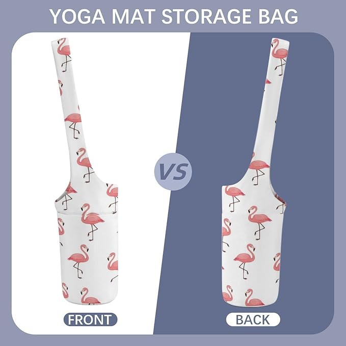 Meaudiwes Large Yoga Mat Bag Fit Most Size for Ladies Yoga Mats Carrier Bags Multi-Functional Exercise Mat Holder Storage Bag