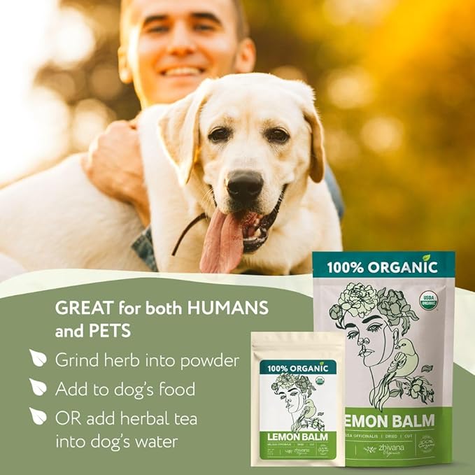 Super Value Pack 5 LB - Organic Lemon Balm Tea - Melissa Officinalis - Improve Sleep, Support Digestion, Lower Stress Levels
