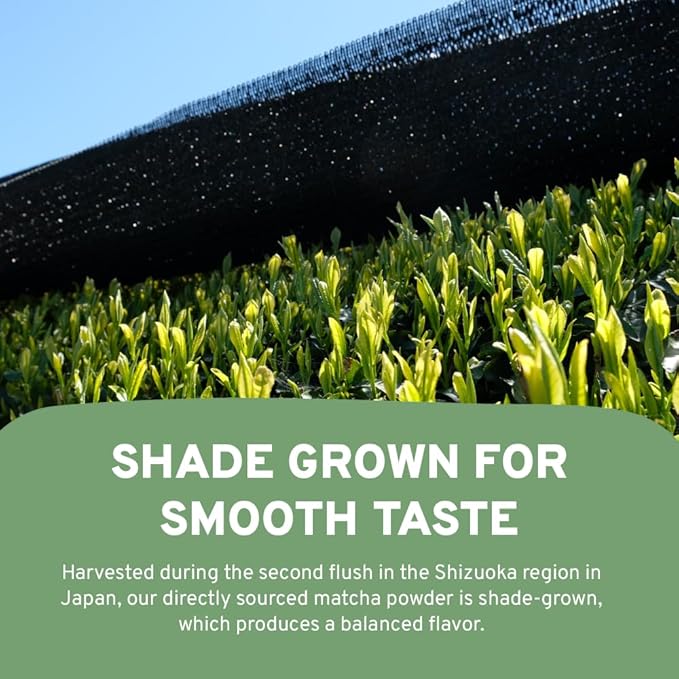 HANDPICK Japanese Organic Matcha Green Tea Powder (100 Servings) - Sourced from Japan | Authentic Premium Harvest | Resealable Ziplock Pouch