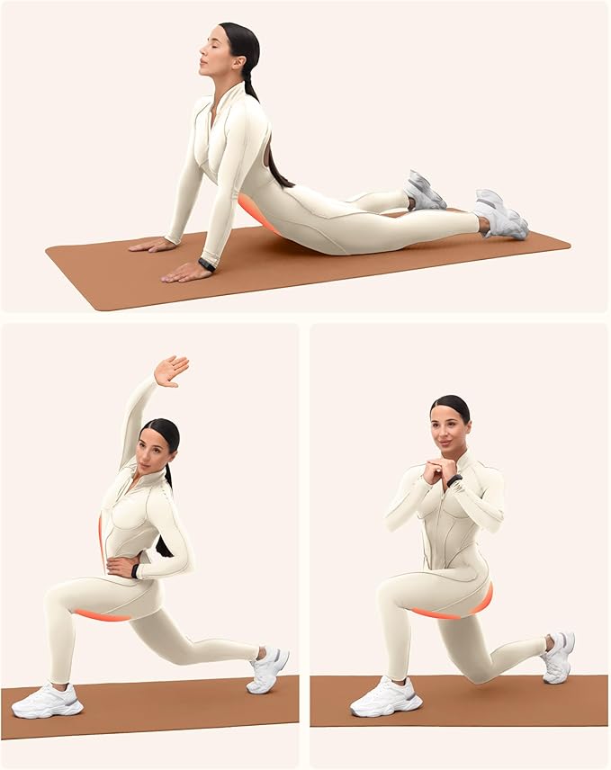 BetterMe Yoga Mat - Non-Slip Exercise Mat for Women - Cushioned Pilates Mat for Home Workouts, Stretching & Hot Yoga - Portable Fitness Mat with Strap