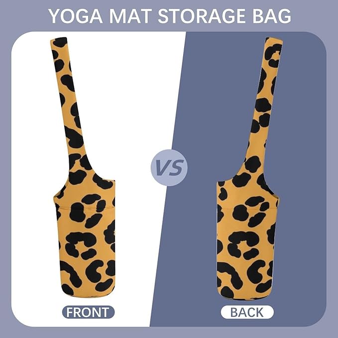 Meaudiwes Large Yoga Mat Bag Fit Most Size for Ladies Yoga Mats Carrier Bags Multi-Functional Exercise Mat Holder Storage Bag