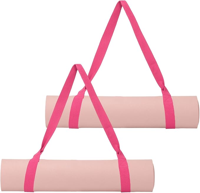 YELARXI Yoga Mat Straps for Carrying, Adjustable Exercise Mat Sling Holder Multi Purpose Mats Carrier
