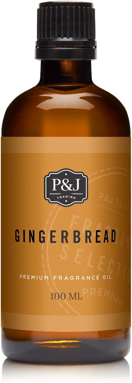 P&J Fragrance Oil - Gingerbread Scent, 100ml