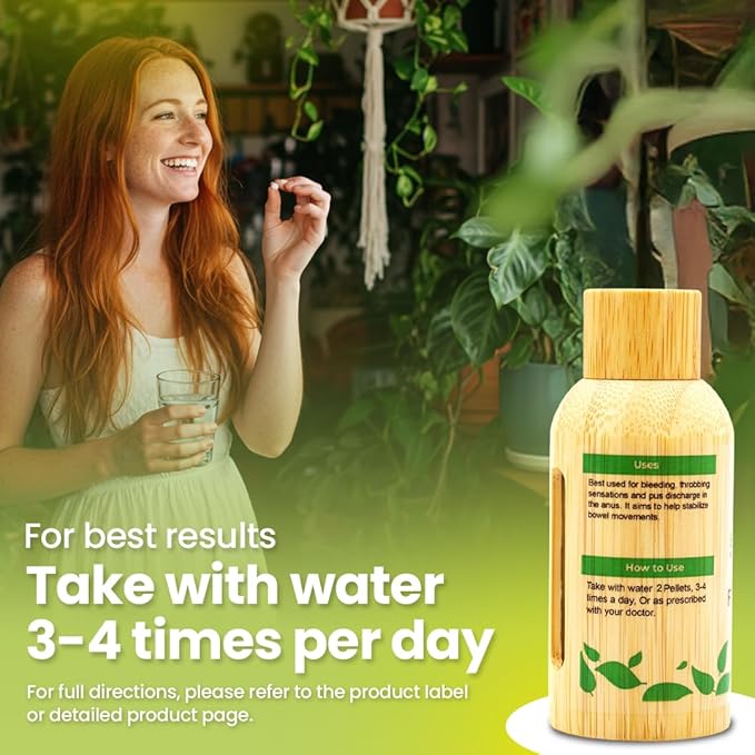 Bestmade Natural Products Fistula in Ano BM133 - Natural Remedy for Discharge in Anus - Helps Normalize Bowel Movements & Relieve Throbbing Pains, 140 Pellets