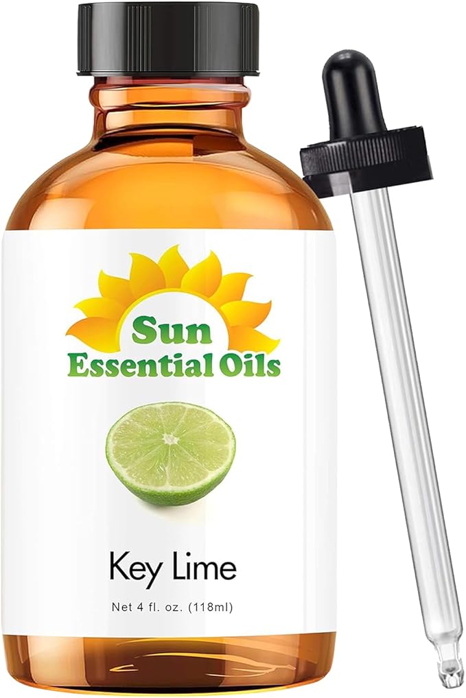 Sun Essential Oils Key Lime Essential Oil 4oz - (118ml) Aromatherapy Oil