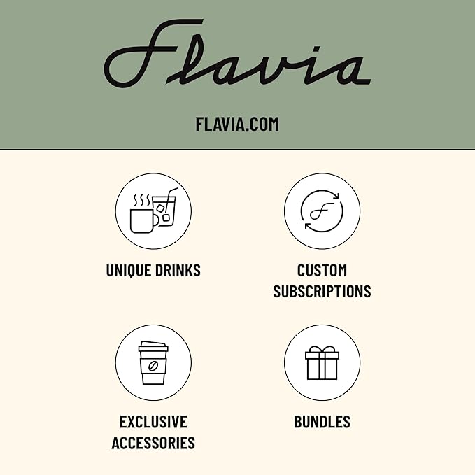 Flavia Bright Tea Co. Lemon Herbal Tea Freshpacks works only with Flavia Brewers (Case of 100)