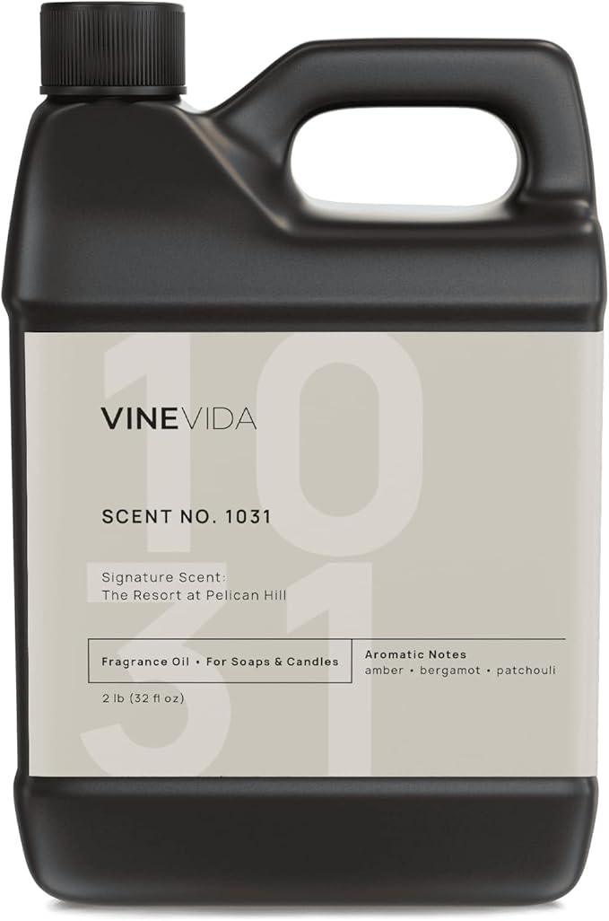 VINEVIDA Scent NO. 1031 Fragrance Oil for Cold Air Diffusers - 32oz (2lbs) - Inspired by: The Resort at Pelican Hill Hotel Fragrance Diffuser Oil - Hotel Scents for Home - Diffuser Oil