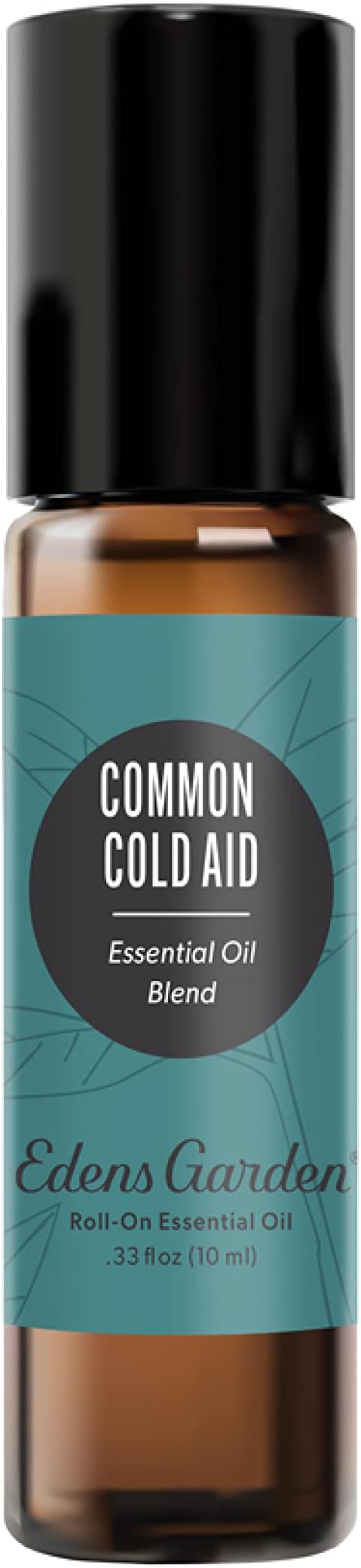Edens Garden Common Cold Essential Oil Roll-On Blend – 100% Pure Essential Oil Formula, Naturally Crafted Aromatic Blend, Gentle and Pre-Diluted for Everyday Use, 10 ml (.33 fl oz)