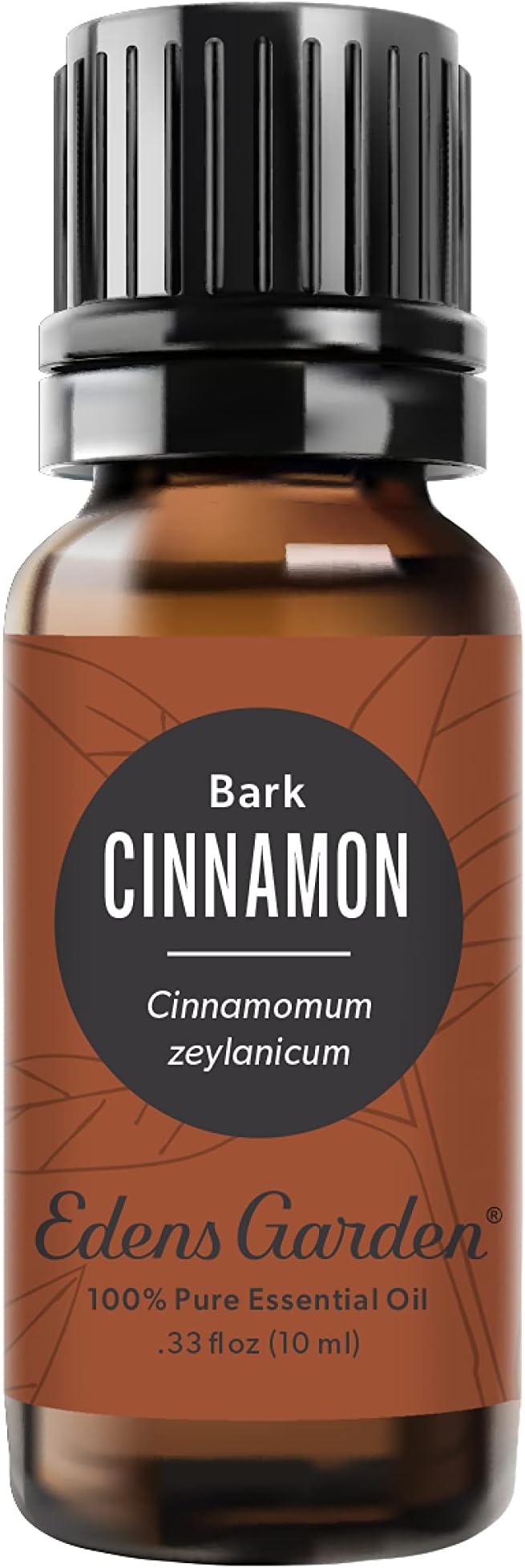 Edens Garden Cinnamon- Bark Essential Oil- 100% Pure Premium Grade, Undiluted, Natural, Therapeutic, Aromatherapy, The Best for Diffuser, Candle, Laundry, Humidifiers 10 ml (.33 fl oz)