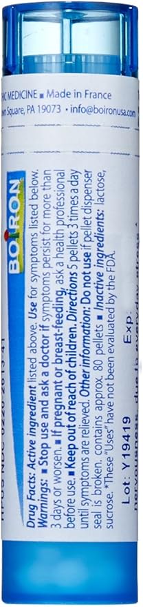 Boiron Ignatia Amara 30C, Homeopathic Medicine for Stress (Pack of 5)