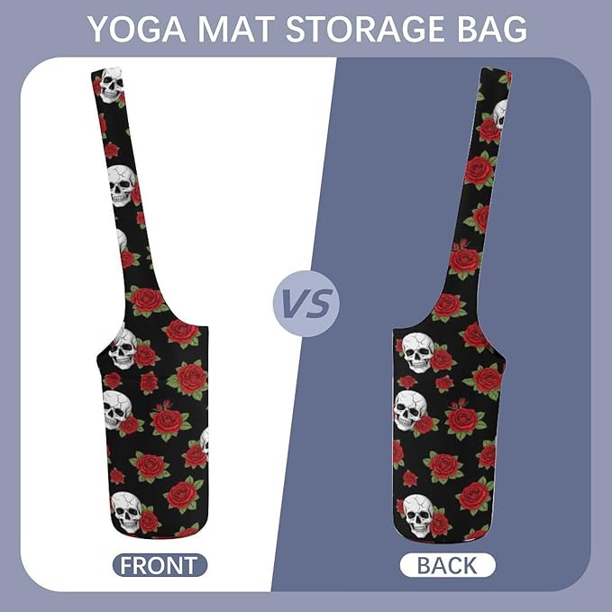 Meaudiwes Large Yoga Mat Bag Fit Most Size for Ladies Yoga Mats Carrier Bags Multi-Functional Exercise Mat Holder Storage Bag