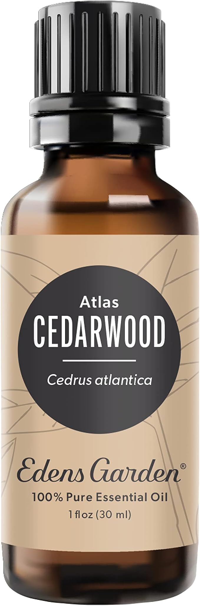 Edens Garden Cedarwood- Atlas Essential Oil- 100% Pure Premium Grade, Undiluted, Natural, Therapeutic, Aromatherapy, The Best for Diffuser, Candle, Laundry, Hair 30 ml (1 fl oz)