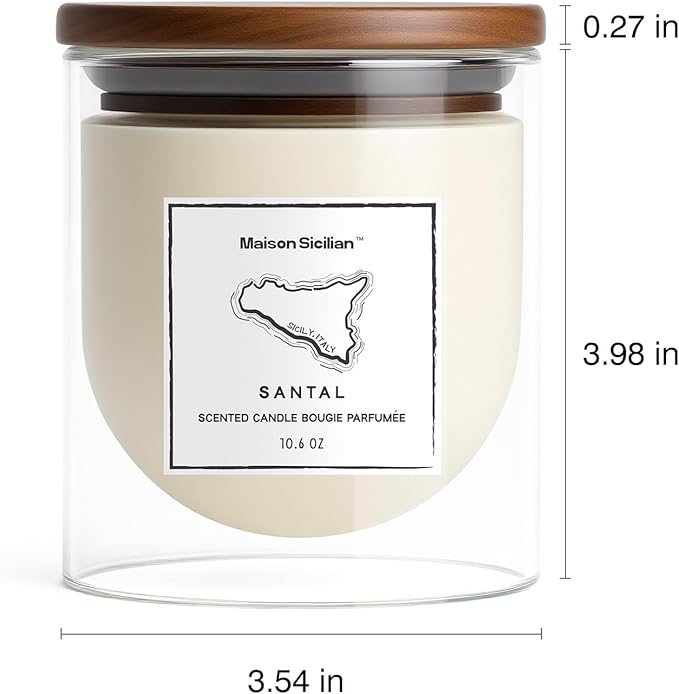 Tomato Leaf Candle 10.6 oz | Earthy Fresh Tomato Leaf Scent | Lidded Glass Jar | Premium Soy Wax + Luxury Fragrance Oil | Fresh Green Garden Ambiance & Thoughtful Gifting