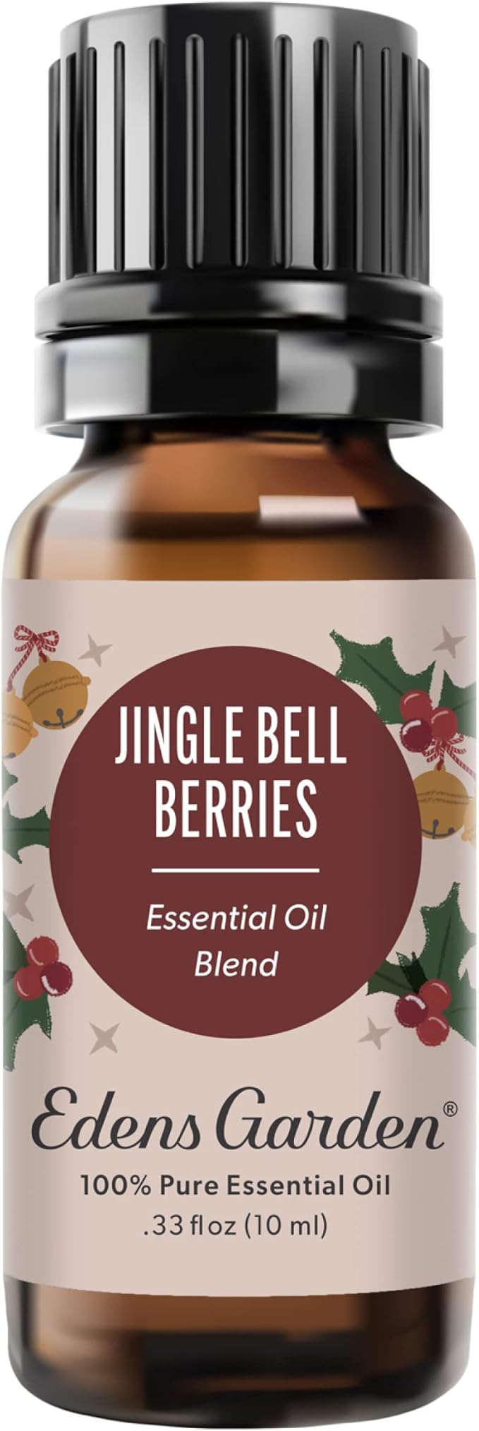 Edens Garden Jingle Bell Berries Essential Oil Blend- 100% Pure Premium Grade, Undiluted, Natural, Therapeutic, Aromatherapy, The Best for Diffusing, Candle, Laundry, Humidifiers 10 ml (.33 fl oz)