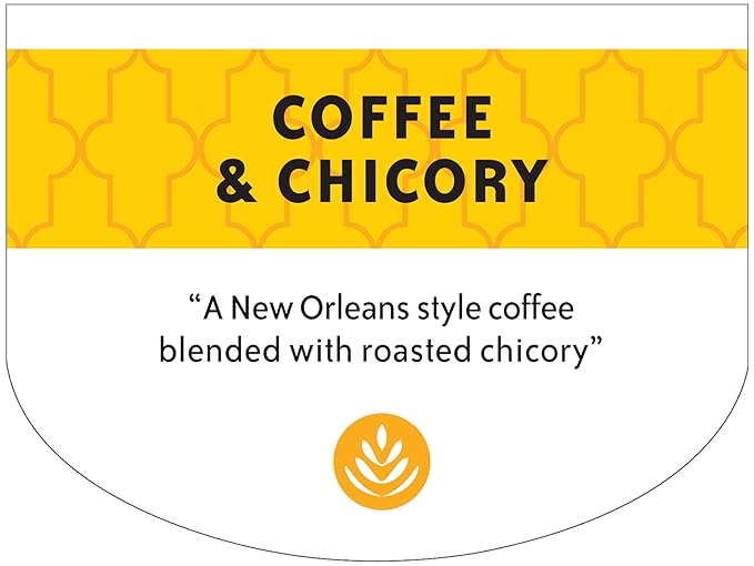 Community Coffee Coffee & Chicory 72 Count Coffee Pods, Medium-Dark Roast, Compatible with Keurig 2.0 K Cup Brewers, 72 Count (Pack of 1)