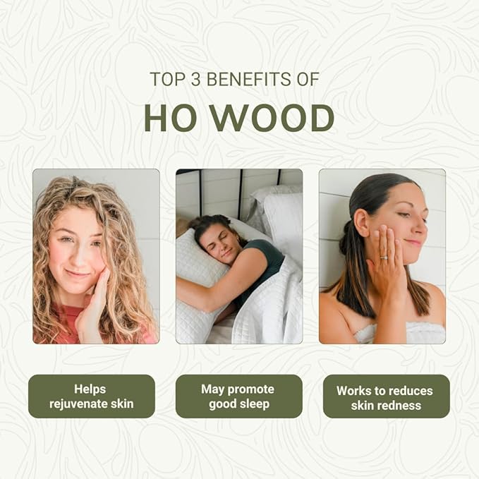 Ho Wood Essential Oil Direct from Malagassi - Ho Wood Essential Oil for Diffusers, Candle-Making, Soap-Making, Aromatherapy, for Skin and Hair (2lbs)