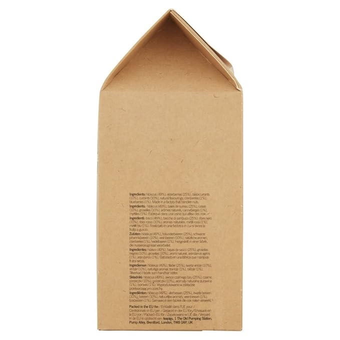 Teapigs Super Fruit Tea Bags Made With Whole Fruit, caffeine-free, natural ingredients (1 Pack of 50 Teabags)