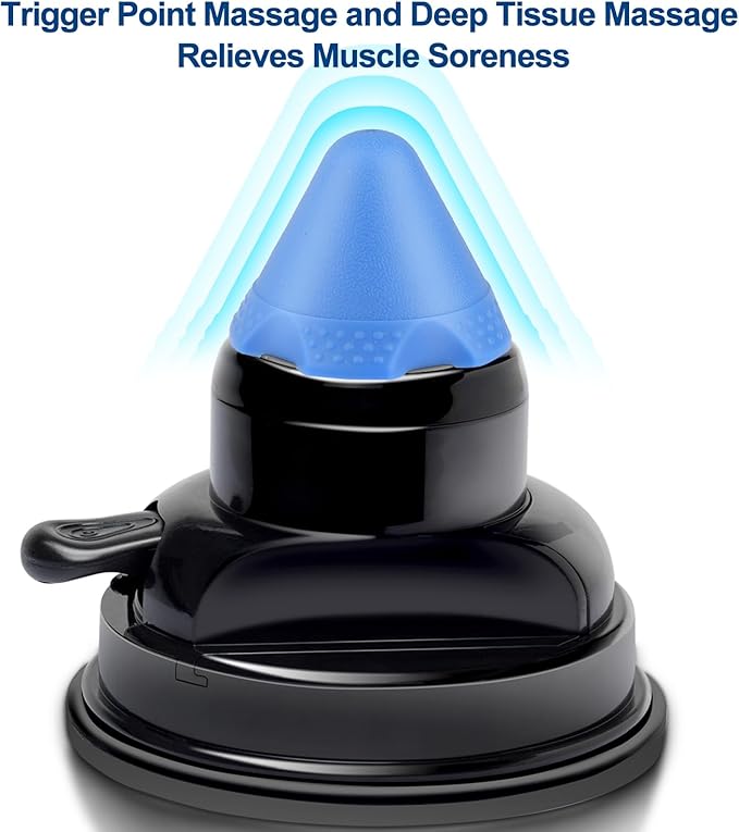Mountable Massage Ball, 3 in 1 Muscle Recovery Massager, for Pain Relief, Myofascial Release, Knots, and Deep Tissue, Trigger Point Massage Therapy, Ideal Gifts for Loved Ones