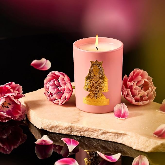 SAINT Saint Joan of Arc Scented Candle with Prayer and Prayer Coin, Saint of Fearless Women, Soy Coconut Aromatherapy Candle with 80 Hour Burn Time, Special Edition