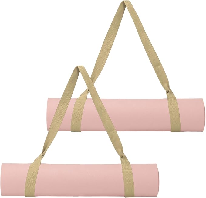 YELARXI Yoga Mat Straps for Carrying, Adjustable Exercise Mat Sling Holder Multi Purpose Mats Carrier