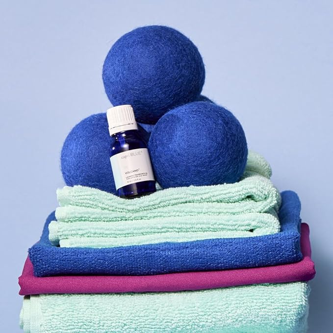 Capri Blue Volcano Laundry Fragrance Oil - Laundry Essential Oils for Wool Dryer Balls - Formulated with Grapefruit & Tangerine Essential Oils (0.5 fl oz)