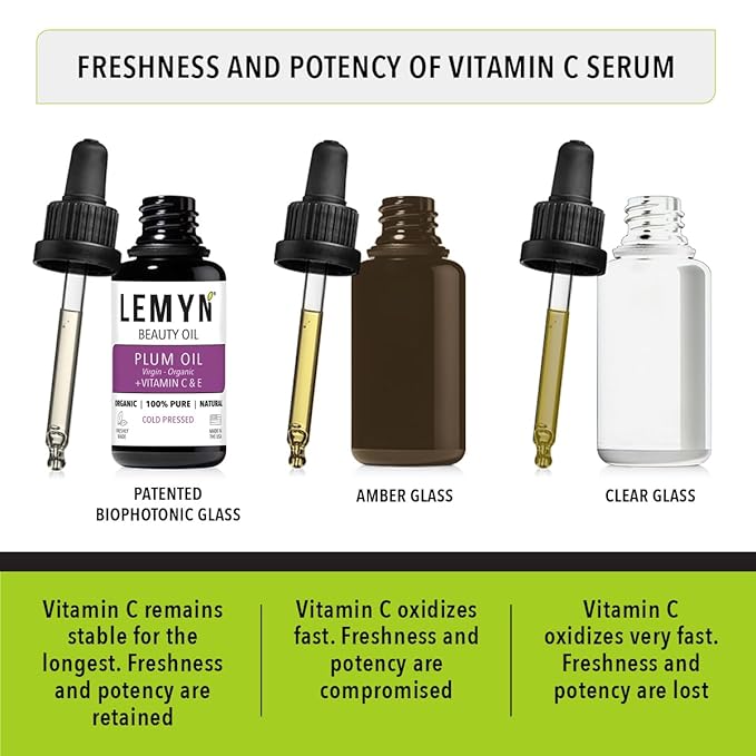 Plum Kernel Face Oil |Supercharged with Vitamin C & E | Freshly Made | Luxurious Hydration & Glow | Organic & Natural | Handcrafted Freshness from Santa Barbara, CA